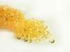 1000 BRIGHT GOLD ACRYLIC DIAMOND CONFETTI 4.5mm